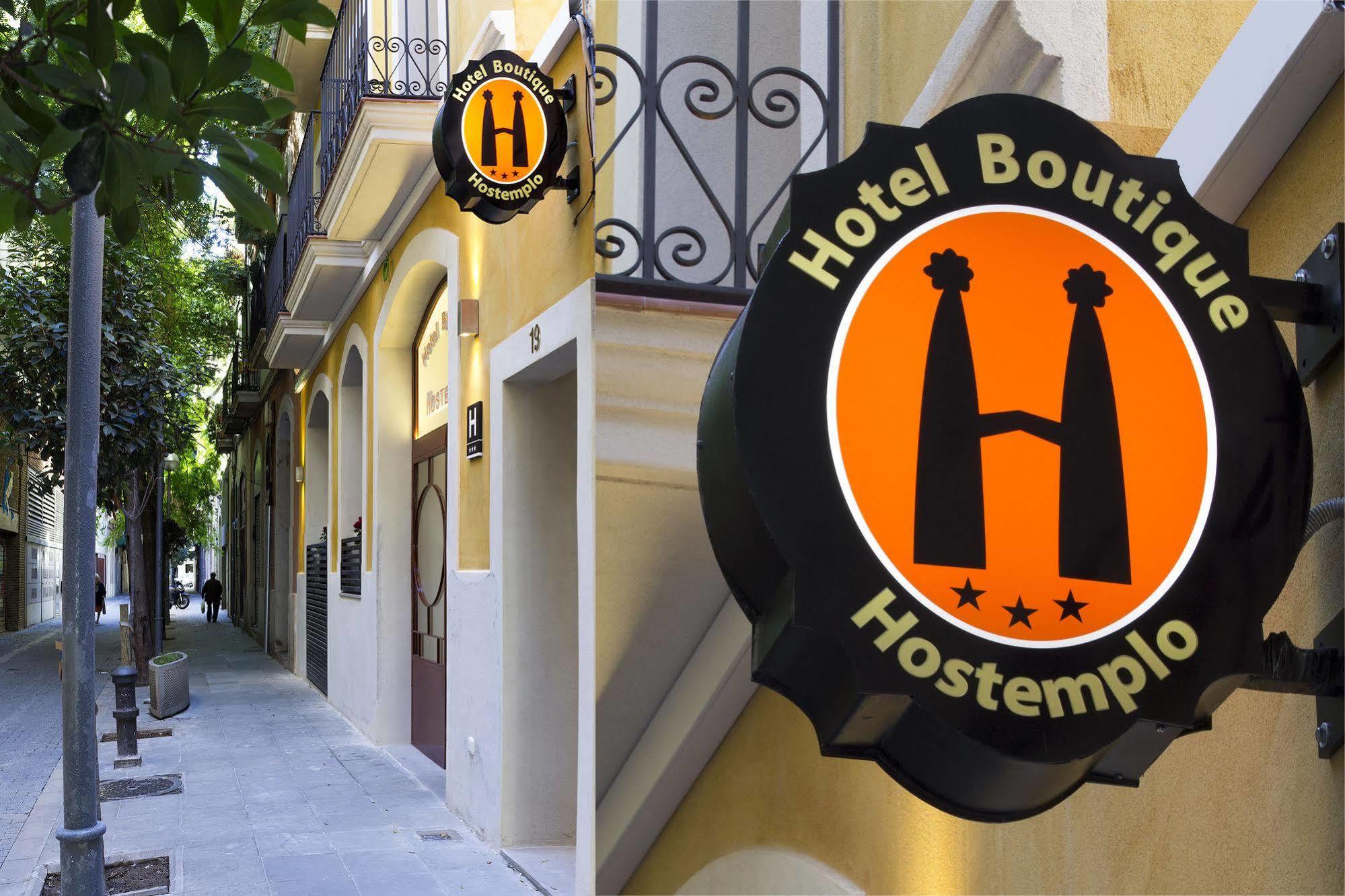 Boutique Hostemplo Sagrada Familia Hotell Barcelona Eksteriør bilde